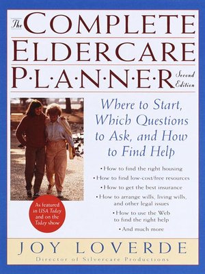 cover image of The Complete Eldercare Planner